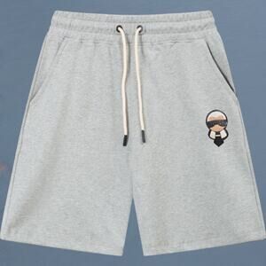 Fendi Men's Grey Sport Shorts